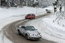 Histo Monte Rallye mit Porsche, Audi, VW