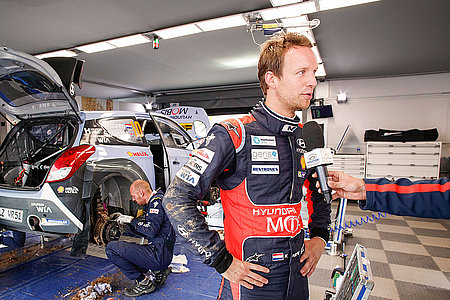 Kevin Abbring Hyundai WRC