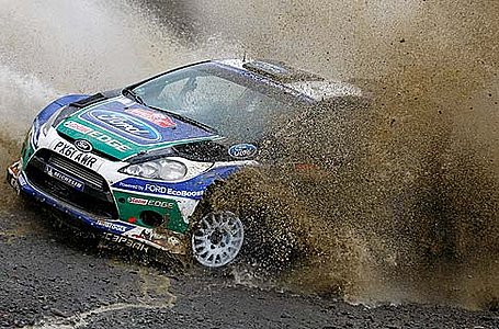 Jari-Matti Latvala gewinnt die Wales Rally GB 2012