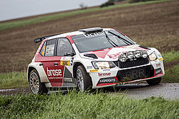 Dominik Dinkel gewinnt die Rallye Niedersachsen