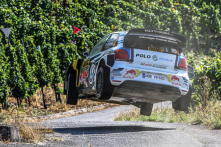Jari-Matti Latvala VW Polo R WRC Rallye Deutschland