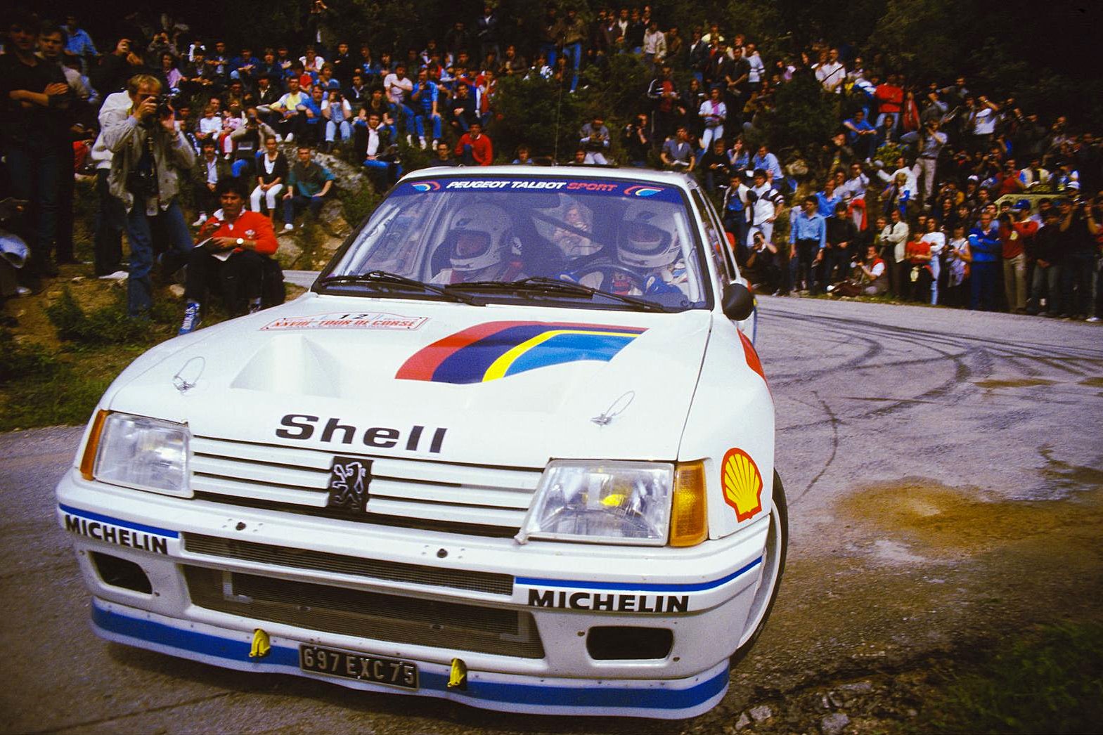 Peugeot 205 T16 Gruppe B Rallye-WM 1984