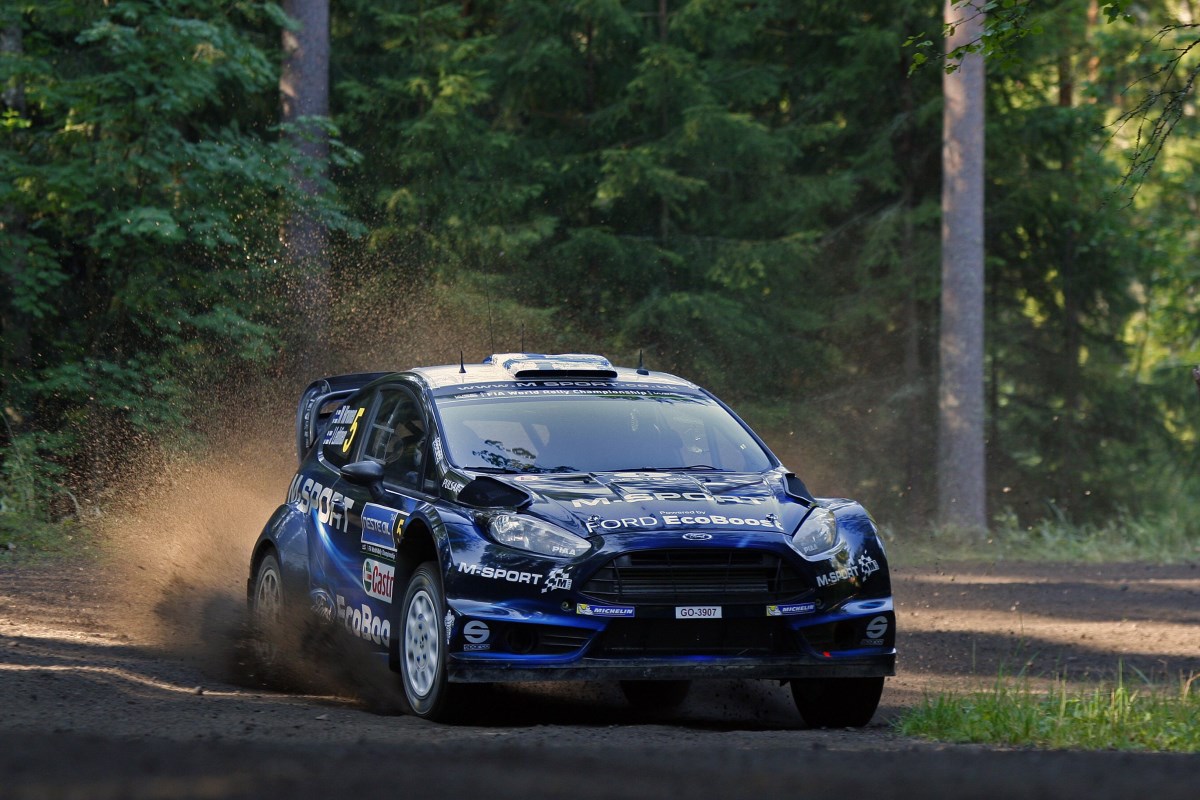 Mikko Hirvonen - Rallye Finnland - Ford Fiesta RS WRC