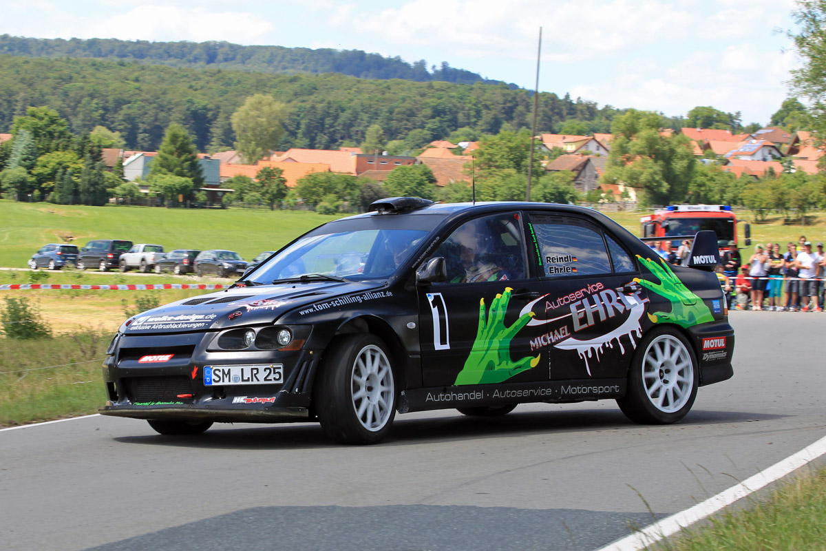 Rudi Reindl und Michael Ehrle gewinnen die Landsberg-Rallye