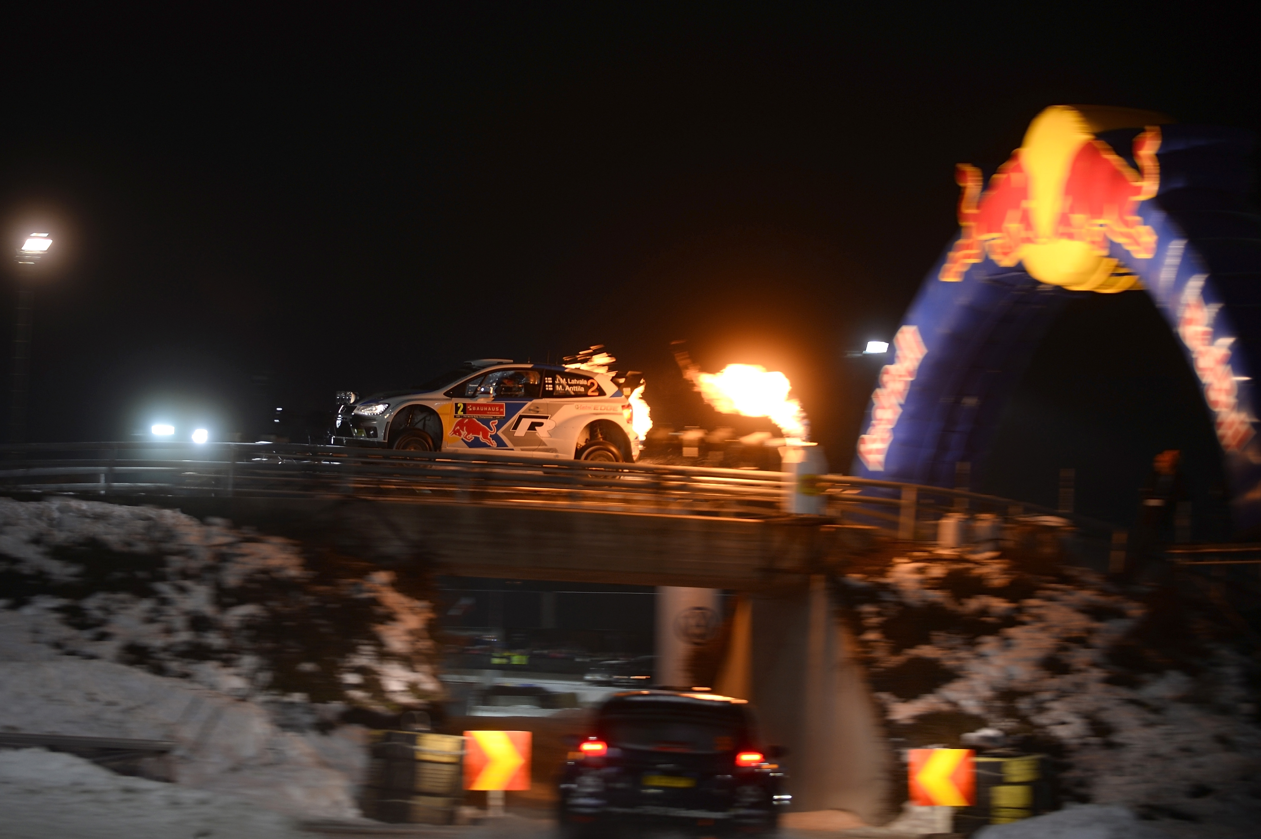 Jari-Matti Latvala - Rallye Schweden - SSS1