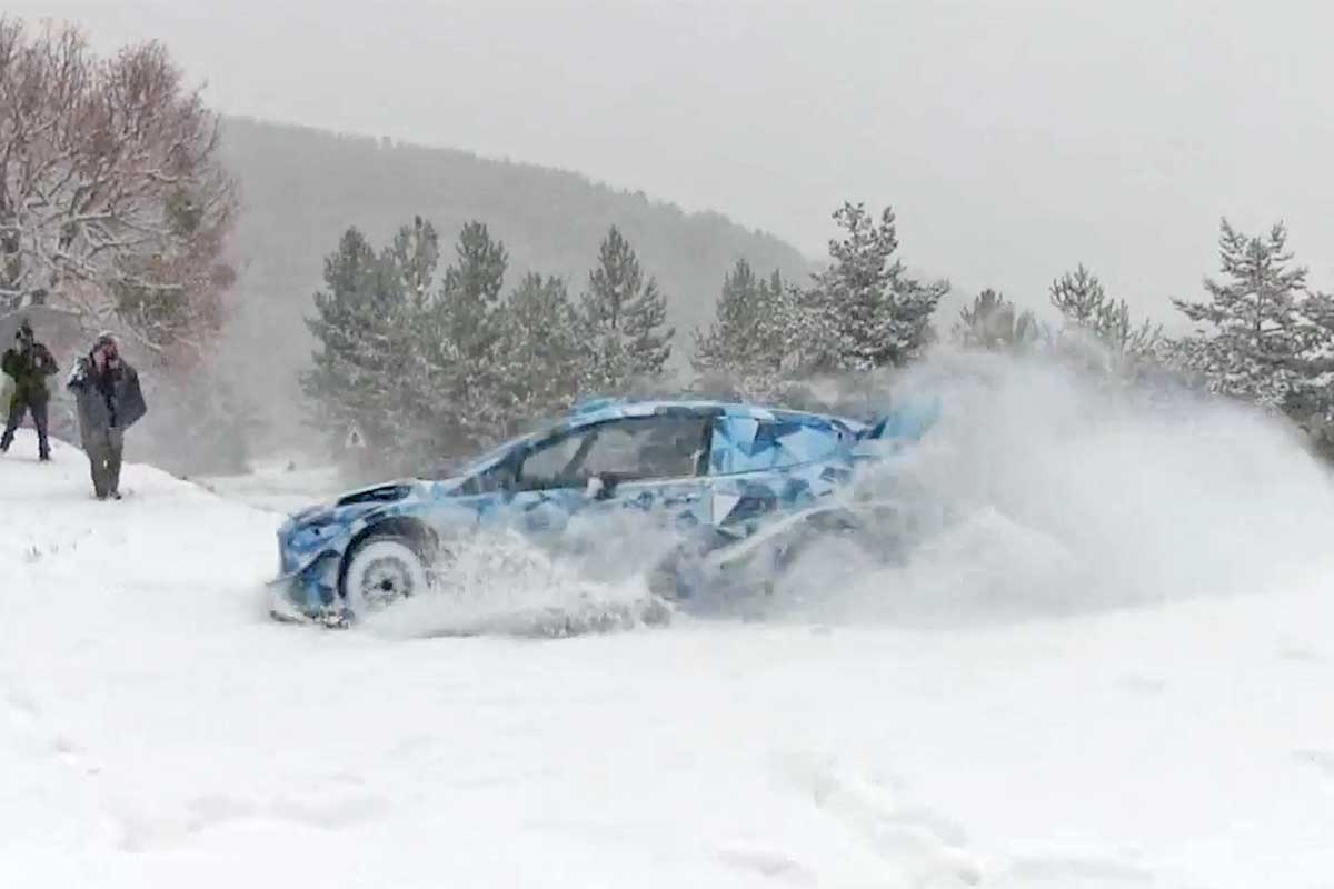 Video: Schneepflug Fiesta WRC 2017
