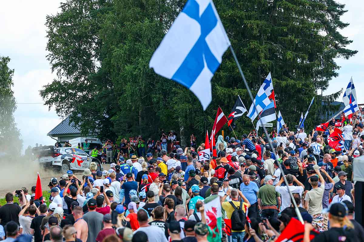 Toyota dominiert die Rallye Finnland