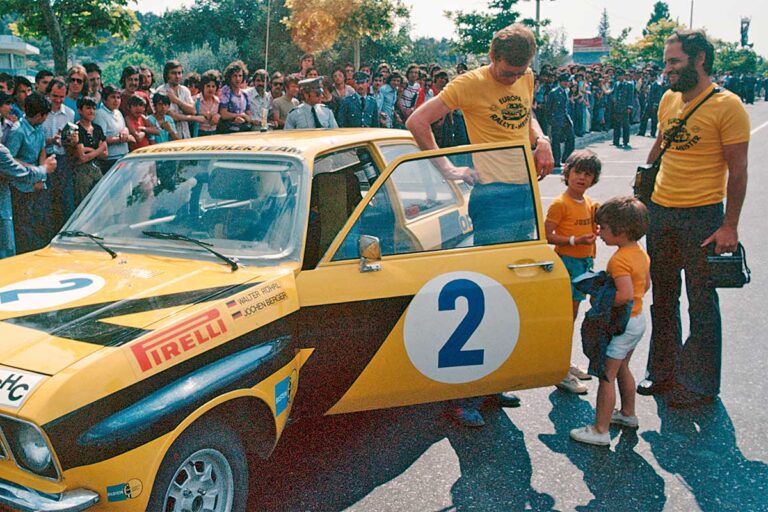 Walter Röhrl kommt zur Central European Rally