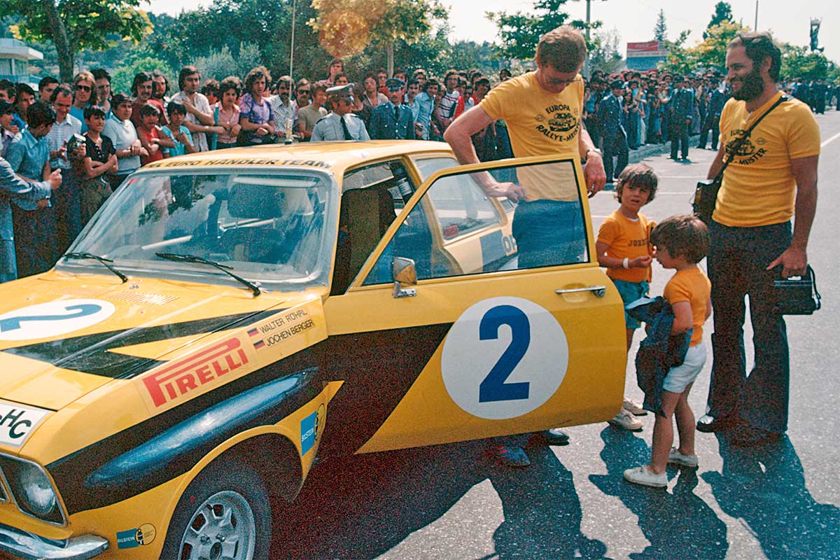 Walter Röhrl kommt zur Central European Rally