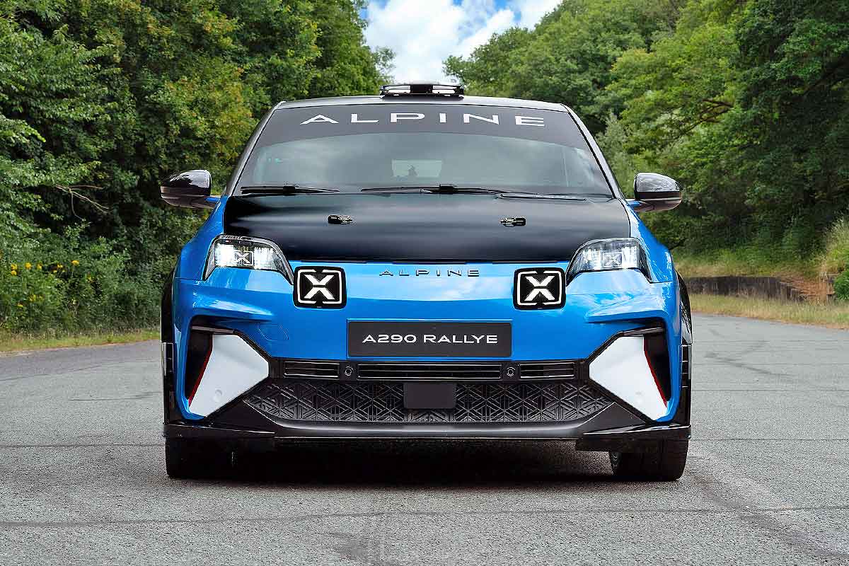 Alpine stellt A290 Rallye vor