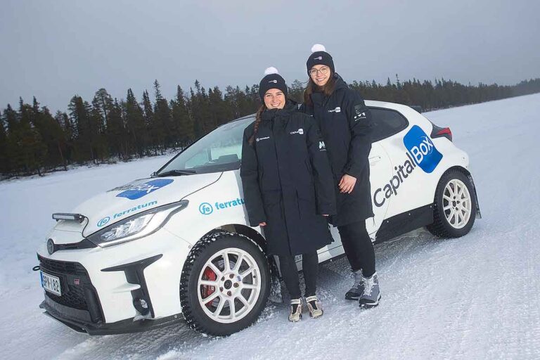Schönborn übt bei der Arctic Lapland Rally für den Showdown