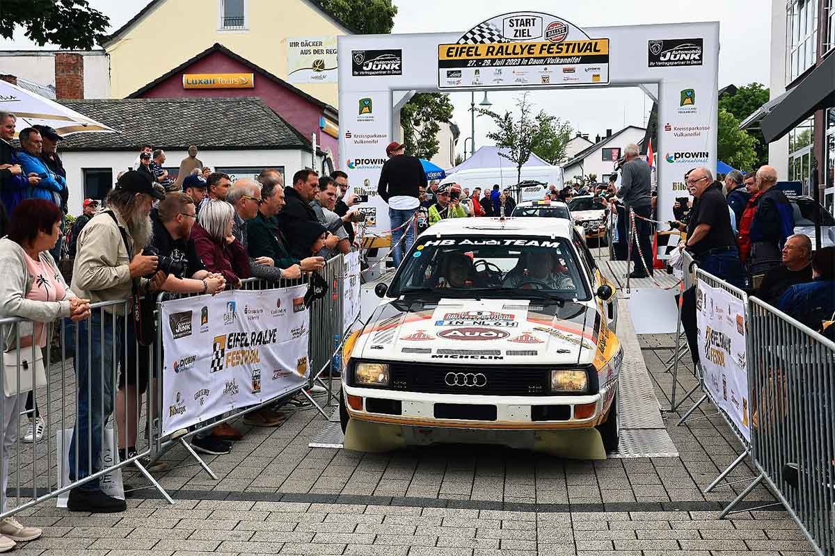 Eifel Rallye Festival: Röhrl fehlt und ist trotzdem präsent