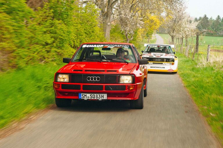 Audi Sport Quattro. Vier Ringe für immer.