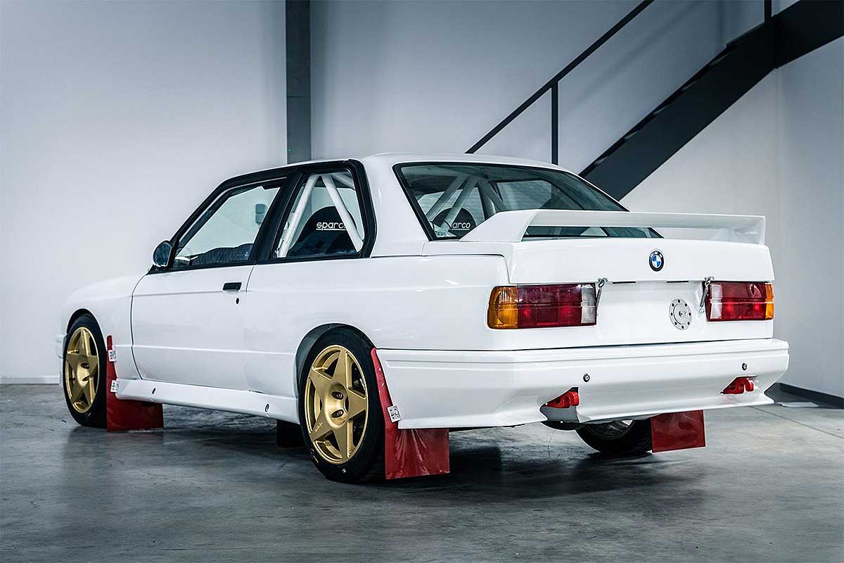 Riedemann startet im BMW M3 E30 von Neuville