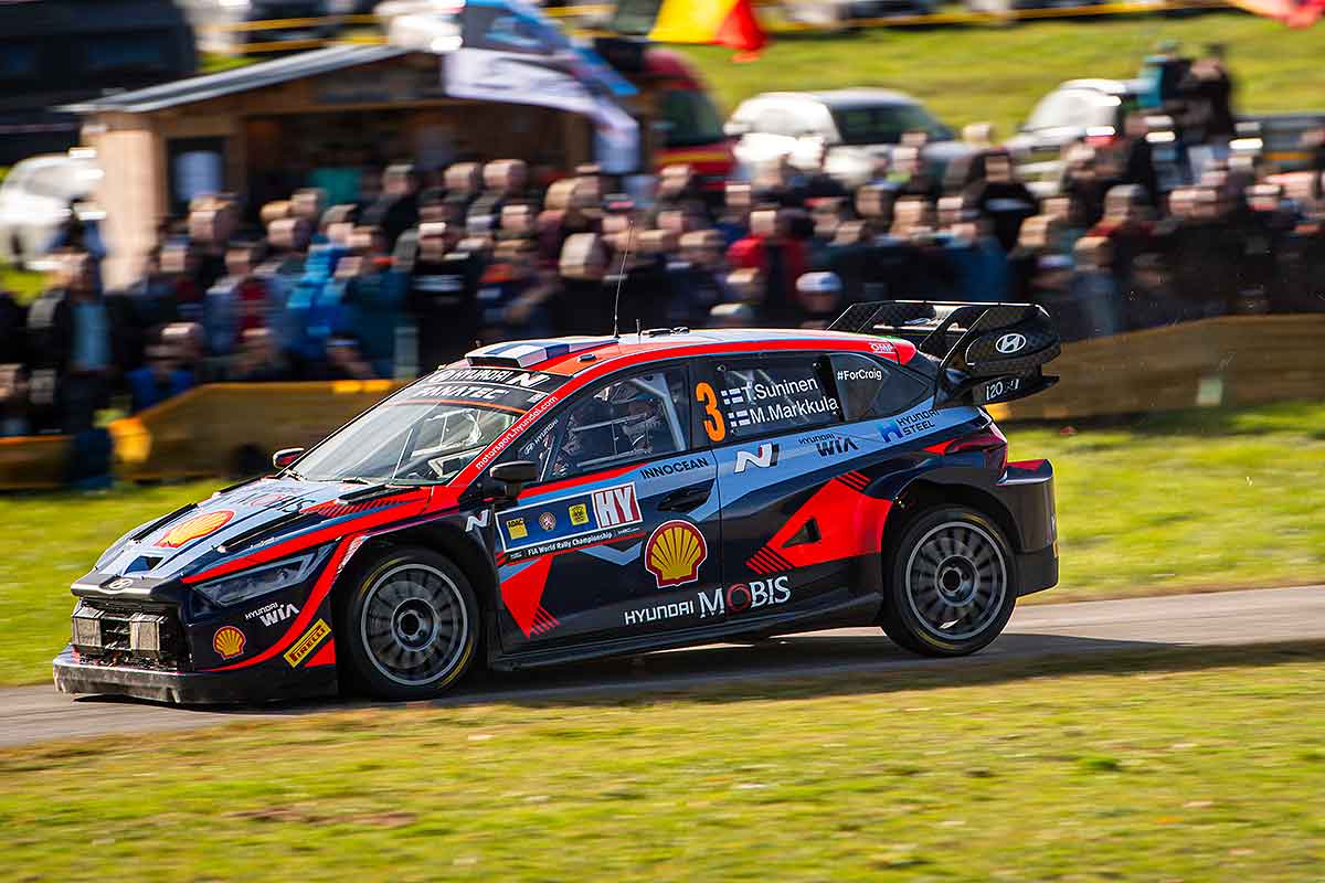 Central European Rally: Kein Absperrband – kein Publikum