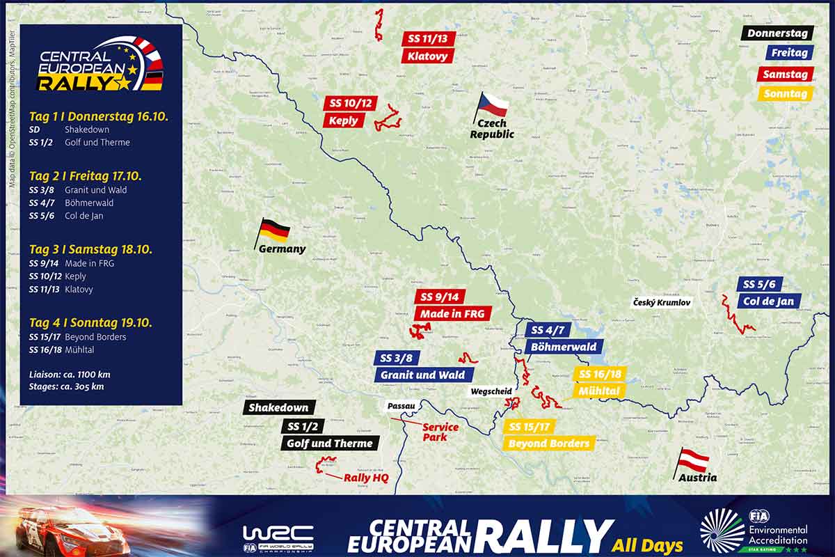CER-Rallyeroute 2025 steht fest