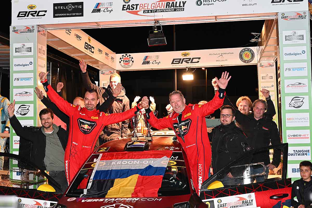 Verstappen belgischer Rallyemeister – Neuville begeistert Fans