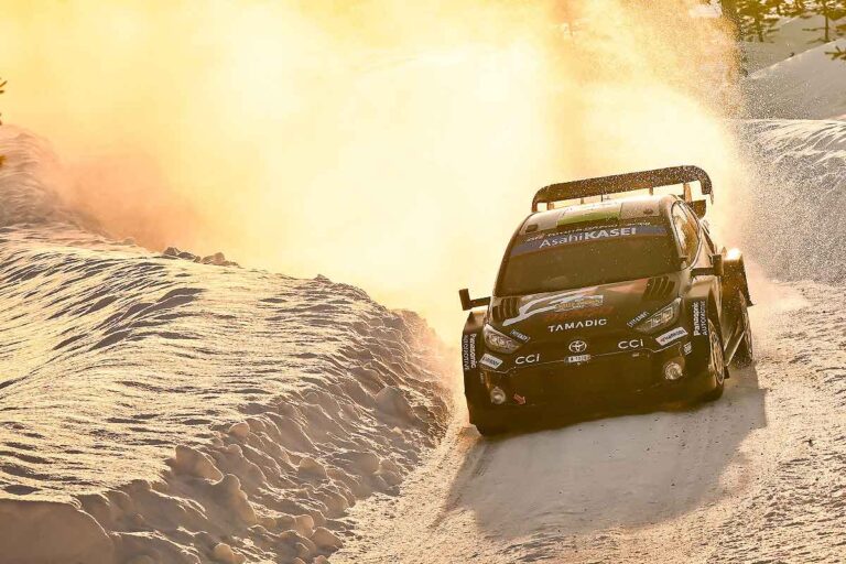 Rallye Schweden: Evans knapp knapp vor Katsuta und Neuville