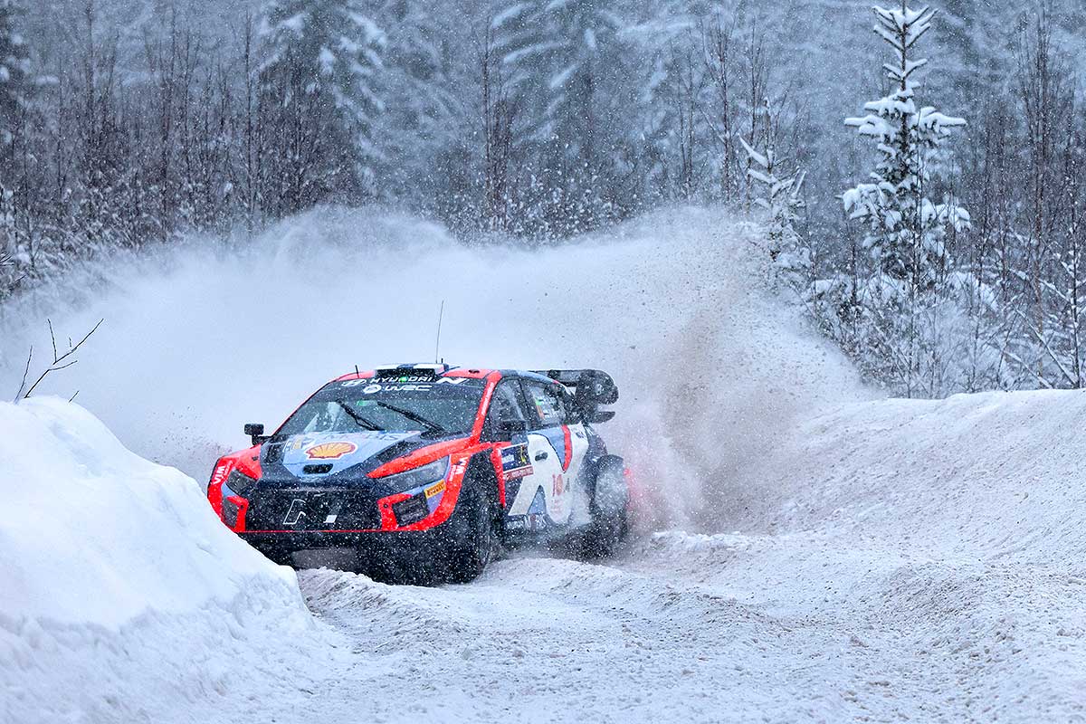 Rallye Schweden nach Tag 1: Lappi vorn – Favoriten straucheln