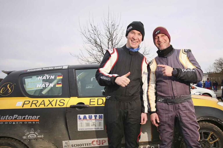 Rallyefahrer mit 16!
