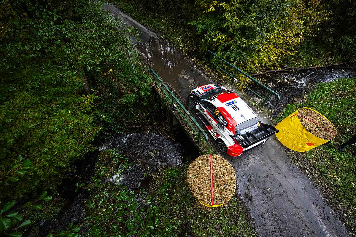 Rallye Zentraleuropa: Rovanperä setzt sich bereits deutlich ab