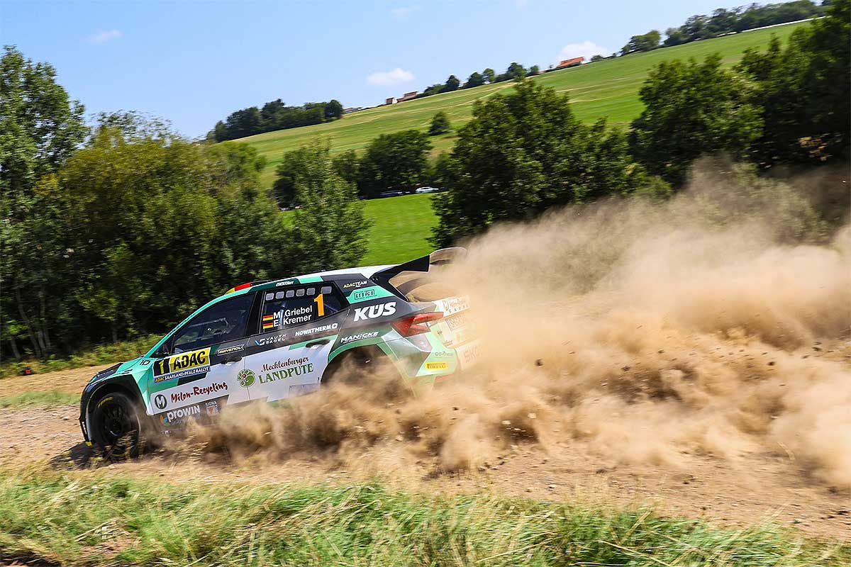 Rallye Stemweder Berg: Matchball für Marijan Griebel