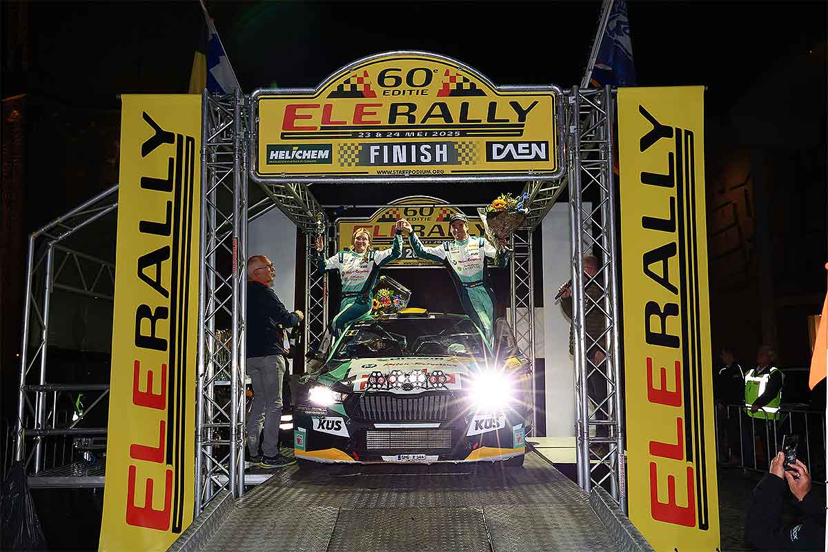 Griebel dominiert die 60. ELE Rally