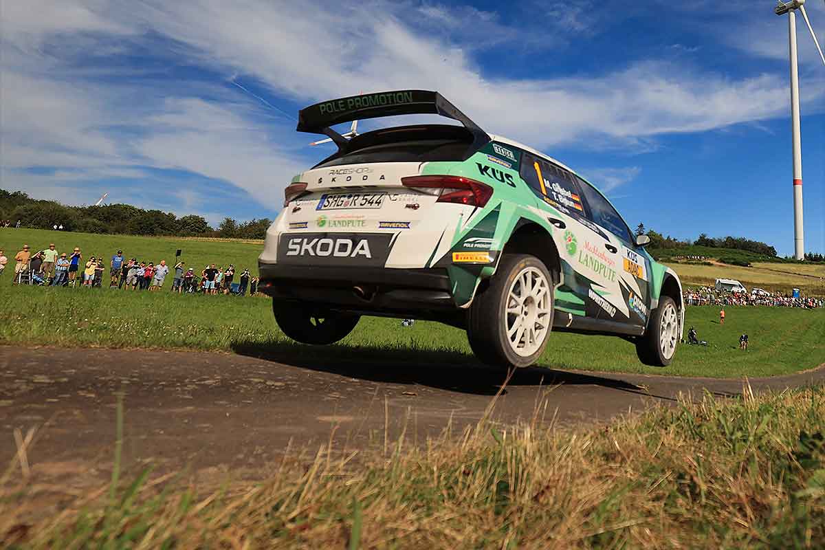 Griebel gewinnt auch Saarland-Pfalz-Rallye