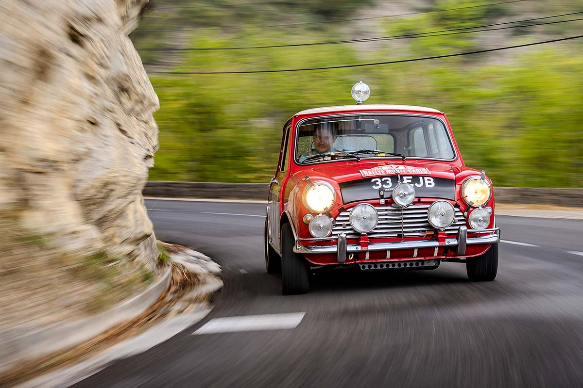 So gewann ein Mini Cooper die Rallye Monte Carlo