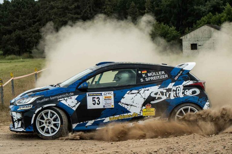 Ravenol DMSB Rallye Cup: Müller und Spreitzer bauen Führung aus