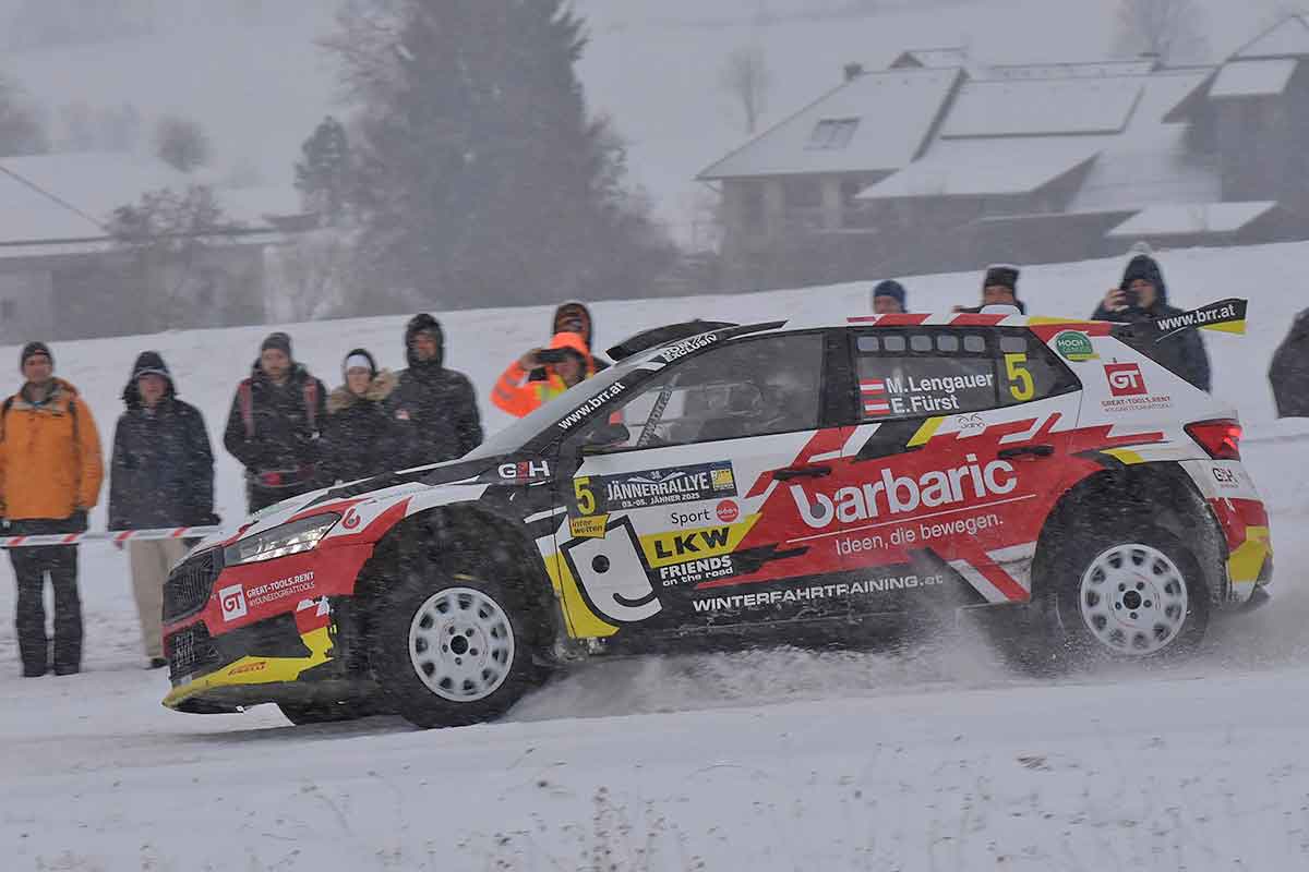 Lengauer gewinnt erneut die Jänner-Rallye