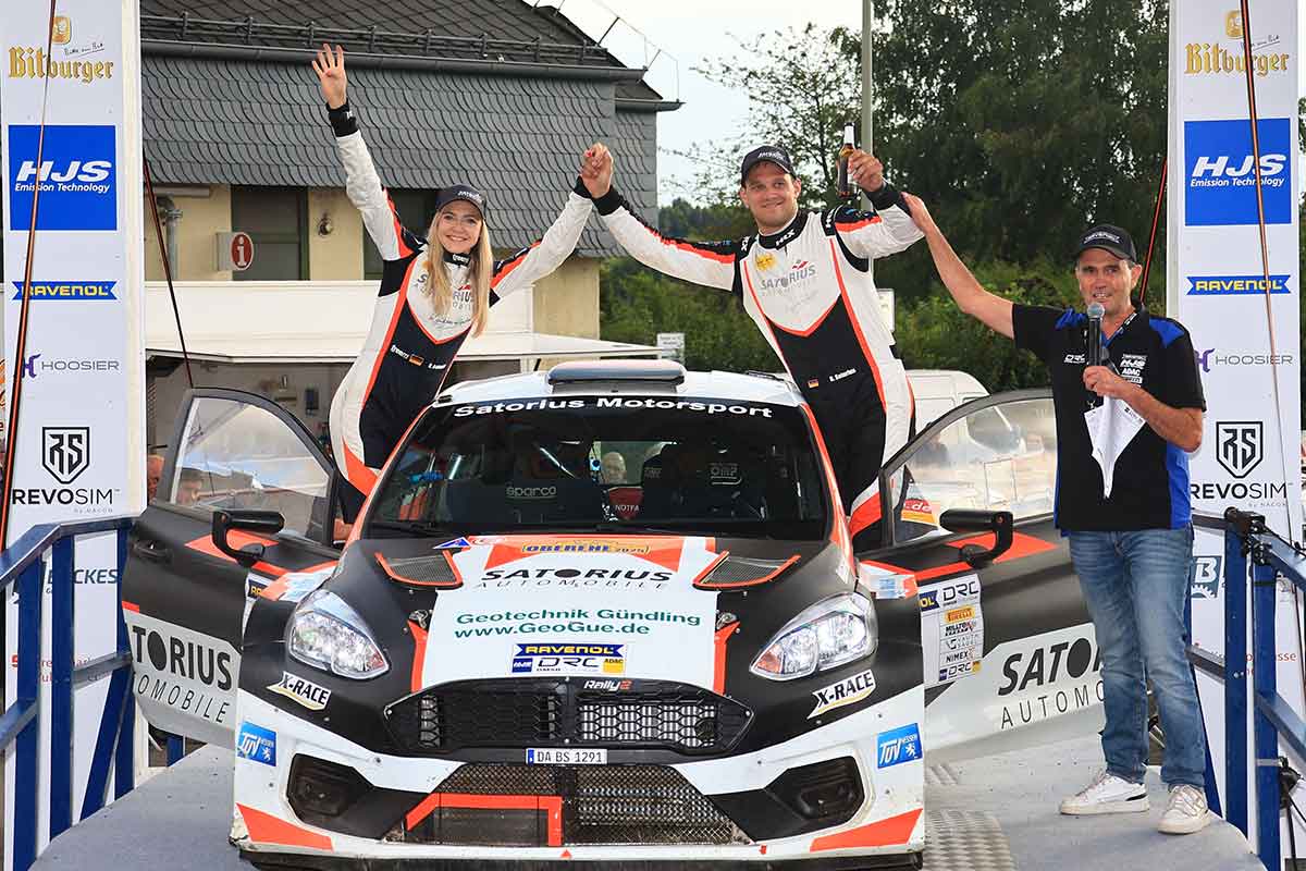Rallye Oberehe: Erneuter Sieg von Björn Satorius