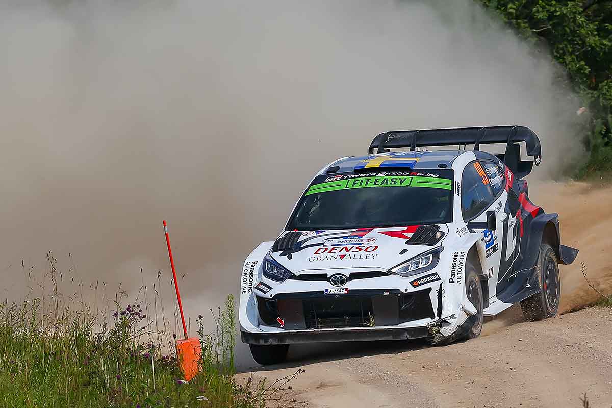 Rallye Estland: Solberg übernimmt Führung