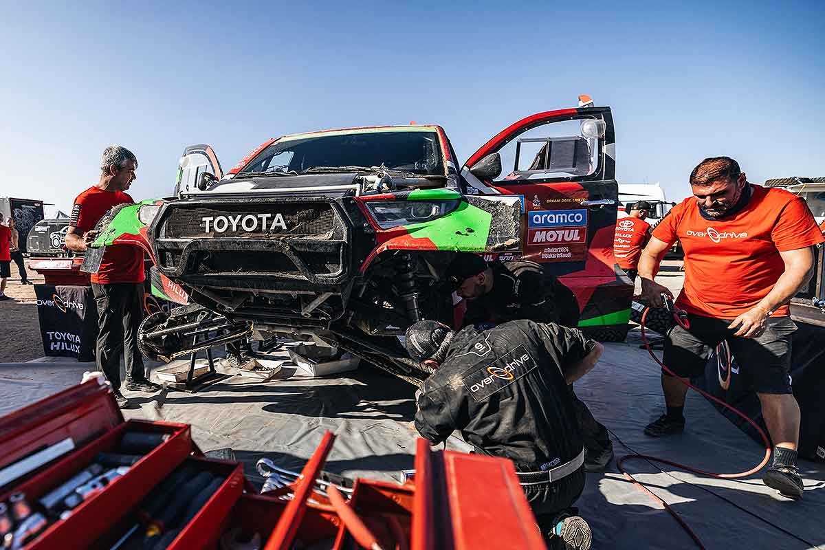Rallye Dakar – Etappe 5: Al-Rajhi und Gottschalk bleiben vorn