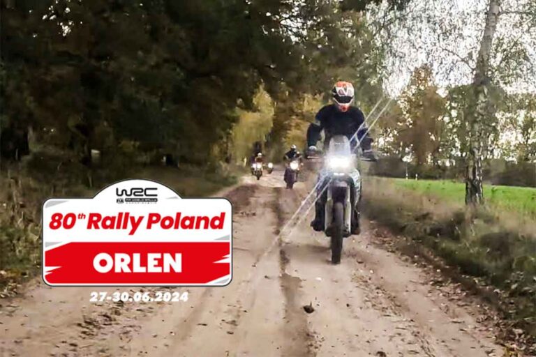Mit Timo Gottschalk und der Enduro zur Rallye Polen