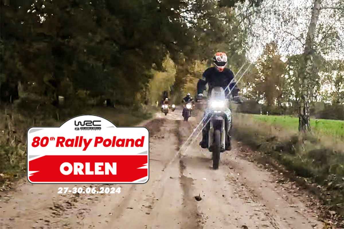 Mit Timo Gottschalk und der Enduro zur Rallye Polen