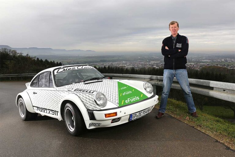 Röhrl startet mit eFuel bei 3. Röhrl-Klassik