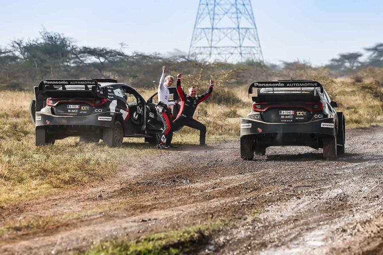 Safari-Rallye nach WP16: Evans zieht davon – Probleme für Rovanperä