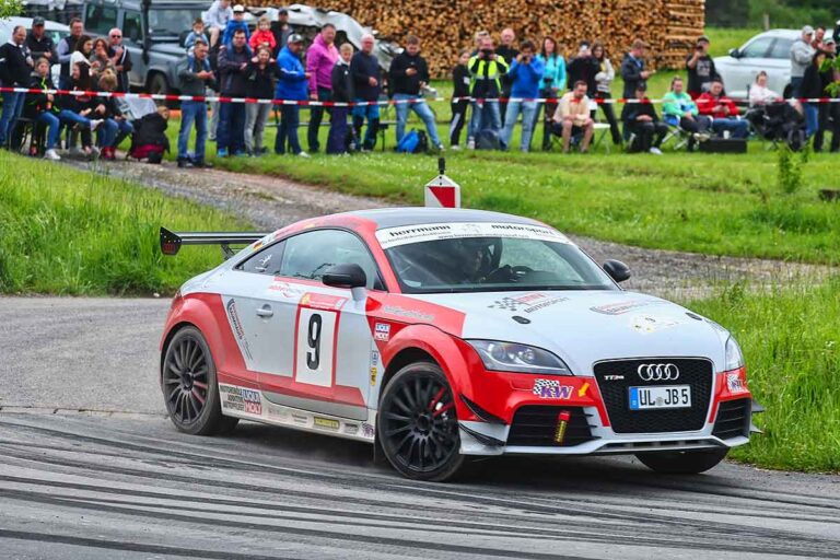 Herzschlagfinale bei der Haßberg Rallye