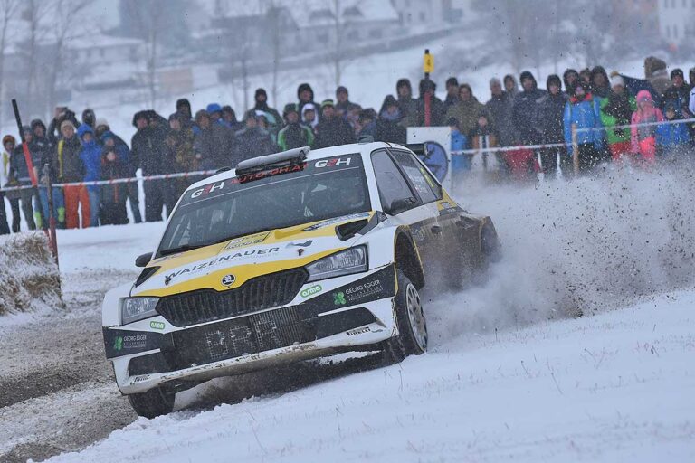 Lokalmatador Michael Lengauer gewinnt Jänner-Rallye