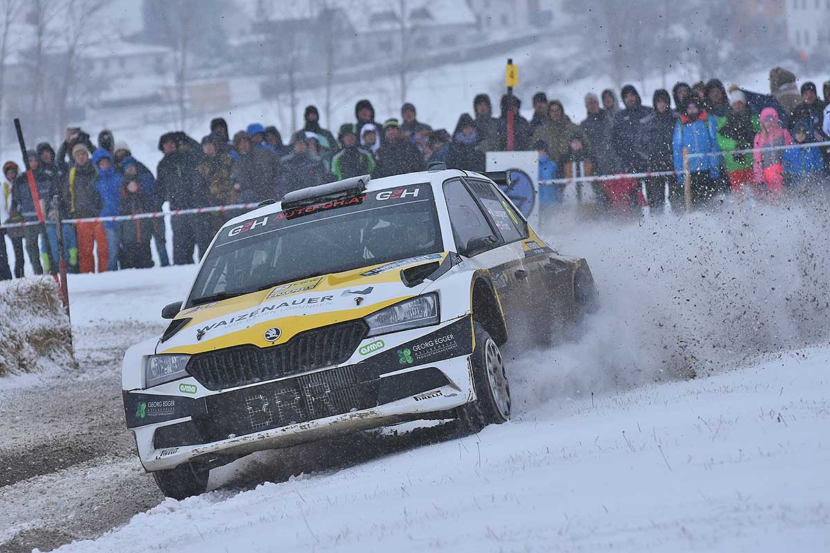 Lokalmatador Michael Lengauer gewinnt Jänner-Rallye