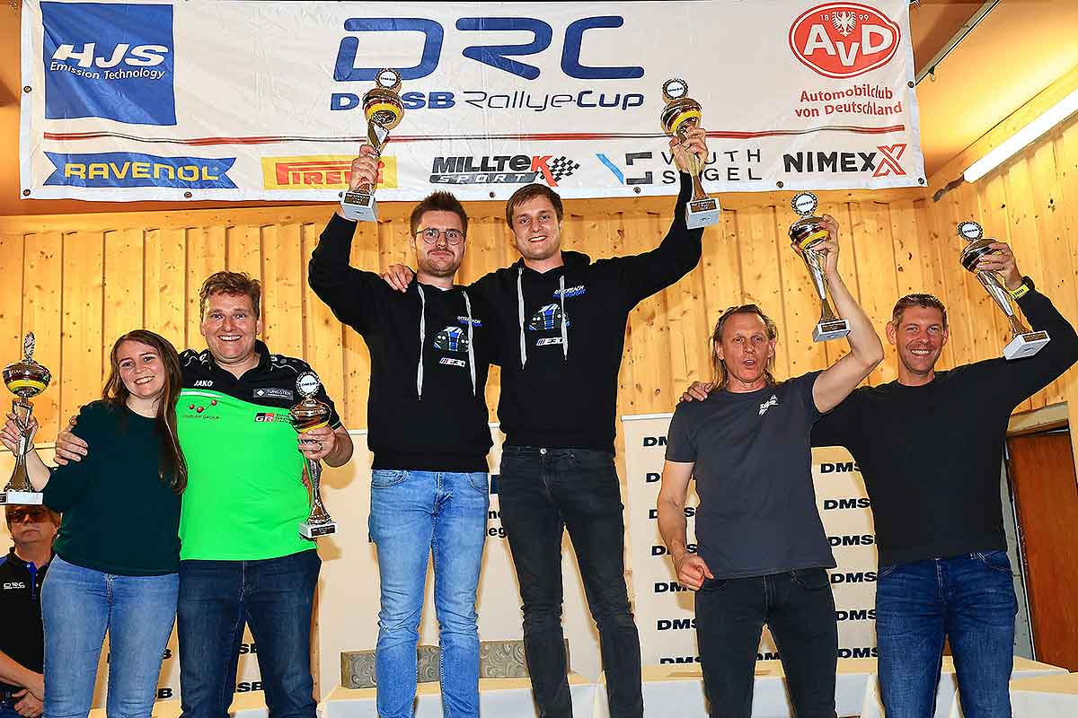 Otterbach gewinnt HJS AvD DMSB Rallye Cup