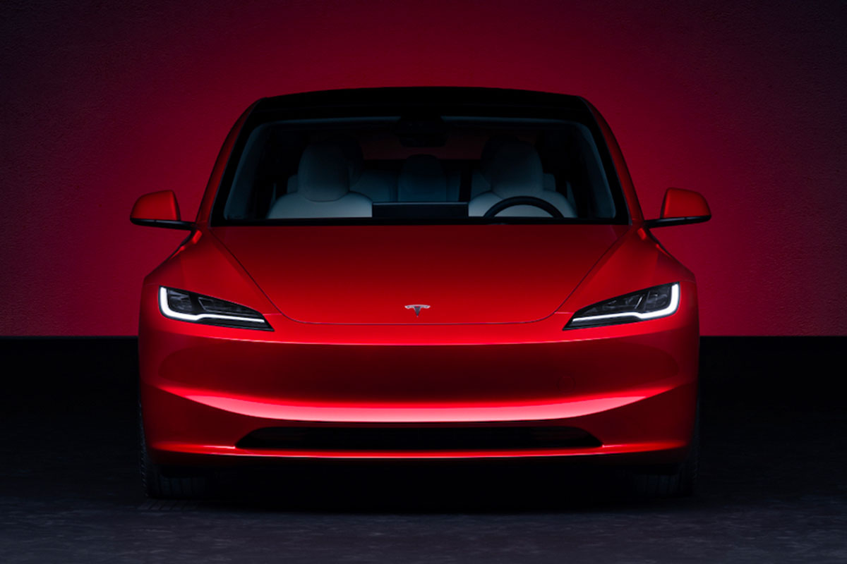 Facelift für Tesla Model 3