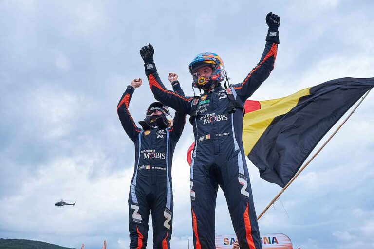 Erster Saisonsieg für Thierry Neuville