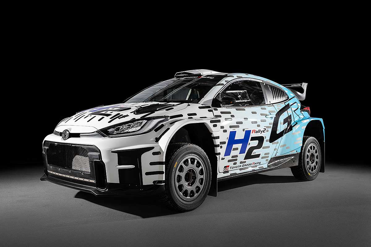 Premiere in Finnland: Toyota präsentiert Wasserstoff-Rally2