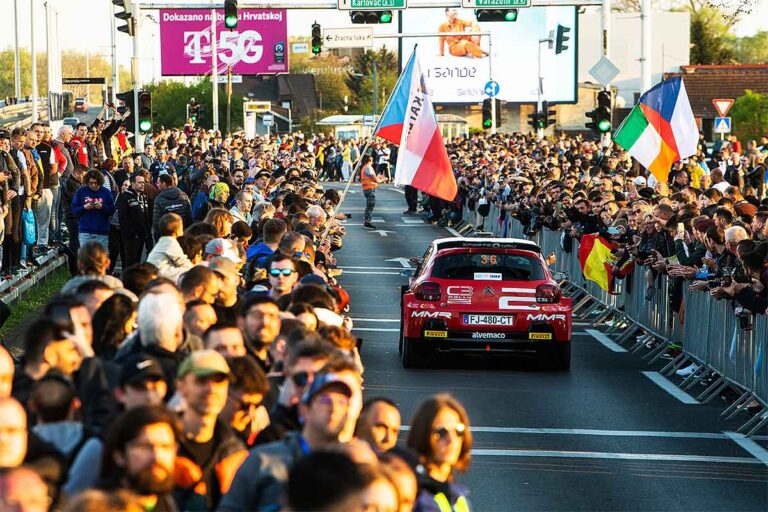 So funktioniert das Leitsystem für Besucher der Rallye Zentraleuropa