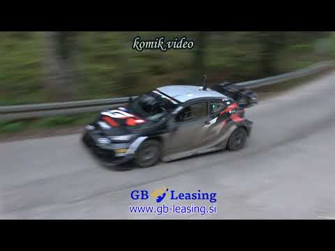 VIDEO: Test Toyota Rally1 – Rallye Kroatien
