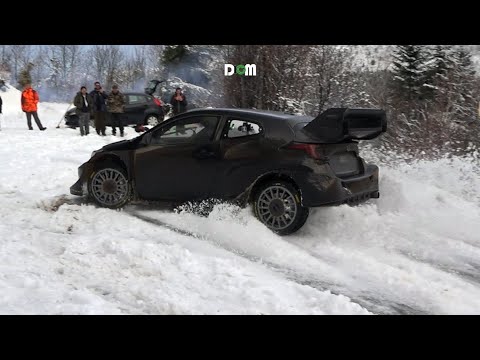 VIDEO: Sebastien Ogier Test – Rallye Monte Carlo 2024