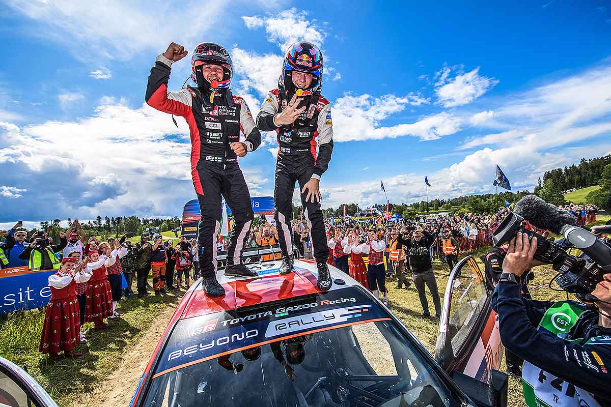 Rallye Estland: Zweiter Saisonsieg für Kalle Rovanperä