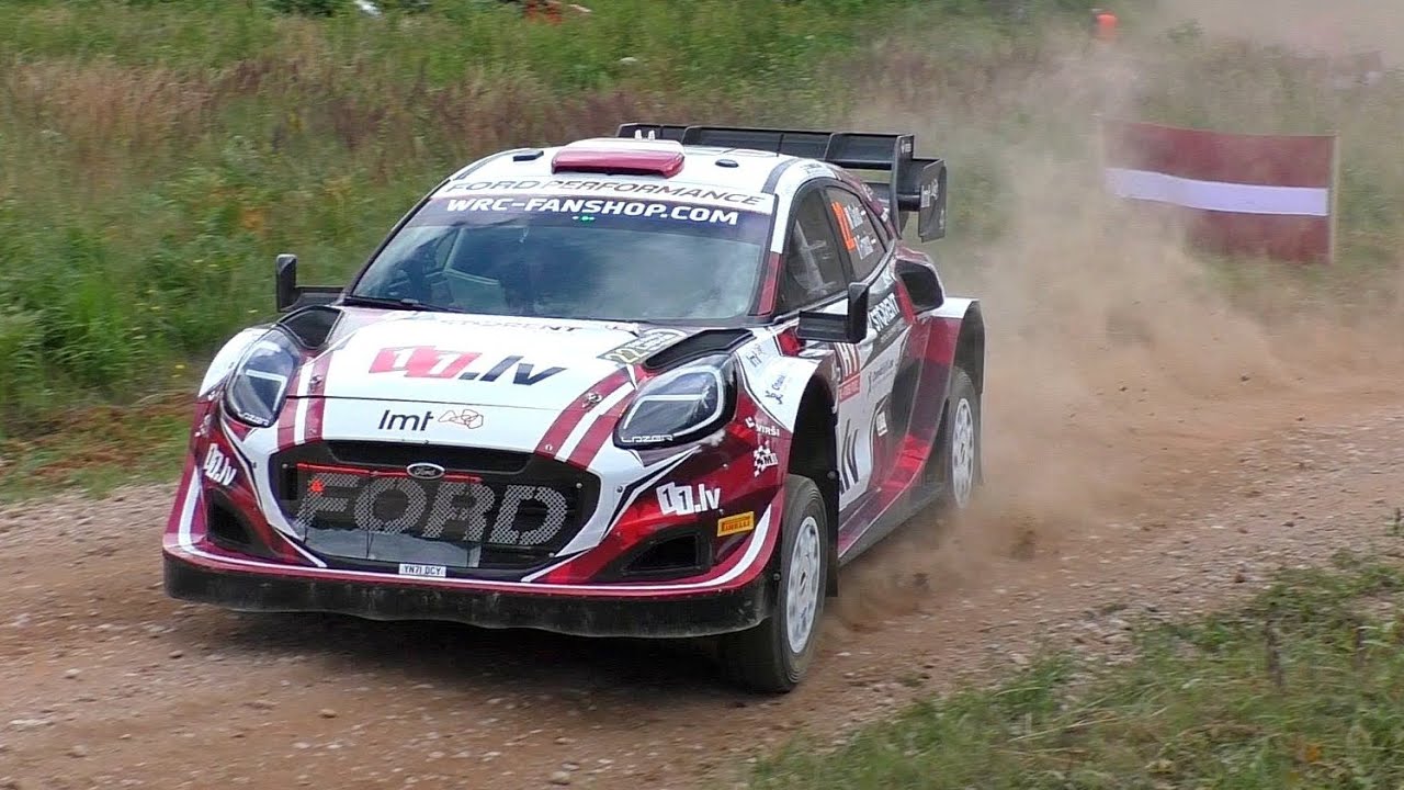 VIDEO: Rallye Lettland Shakedown